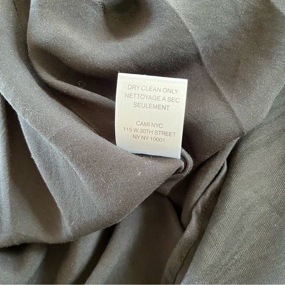 🤍 nwot | cami nyc | Raven Burnout Zebra Silk Midi Slipdress - Picture 8 of 9